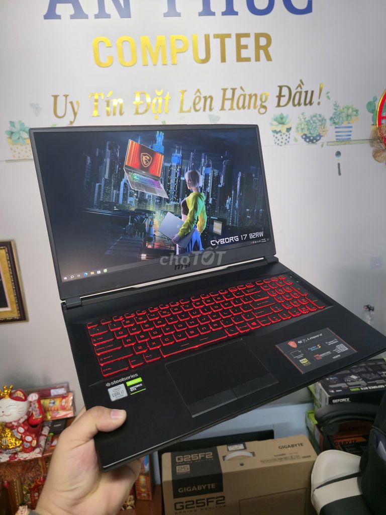 MSI GL75 LEOPARD i7-10750H 17.3 inch 16GB/512GB. Mua bán Laptop tại Thành phố Vũng Tàu Bà Rịa - Vũng Tàu được đăng bởi Thiên Hồ hình 1