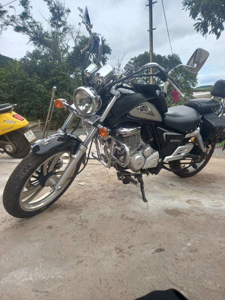 Suzuki GZ 150A màu Đen. Mua bán Xe máy tại Huyện Đức Trọng Lâm Đồng được đăng bởi Hoài Luc hình 5