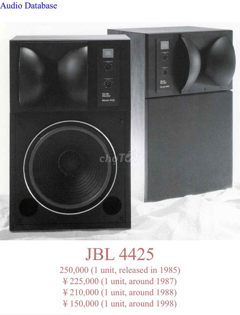 Loa JBL 4425 hàng bãi Mỹ