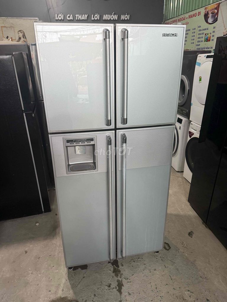 Tủ lạnh Hitachi 550l 4 cánh lấy nước ngoài. Mua bán Tủ lạnh tại Thành phố Thủ Đức Tp Hồ Chí Minh được đăng bởi Nam Huỳnh hình 1