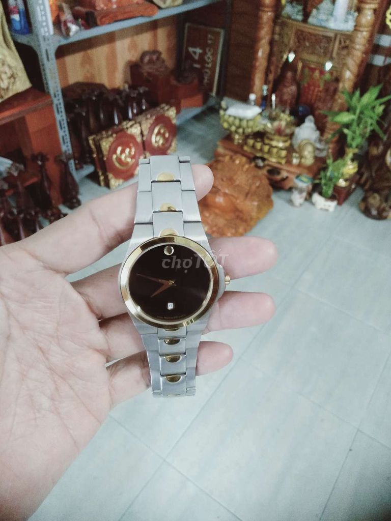 Movado 1409M Thép đúc Bạc Vàng. Mua bán Đồng hồ tại Quận Liên Chiểu Đà Nẵng được đăng bởi anh nam hình 1
