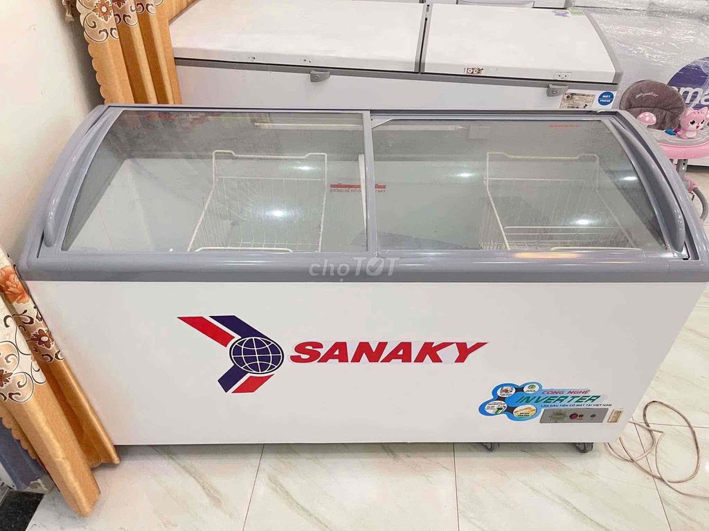 ❌SANAKY 600L INVETER  kính trong cửa lùa