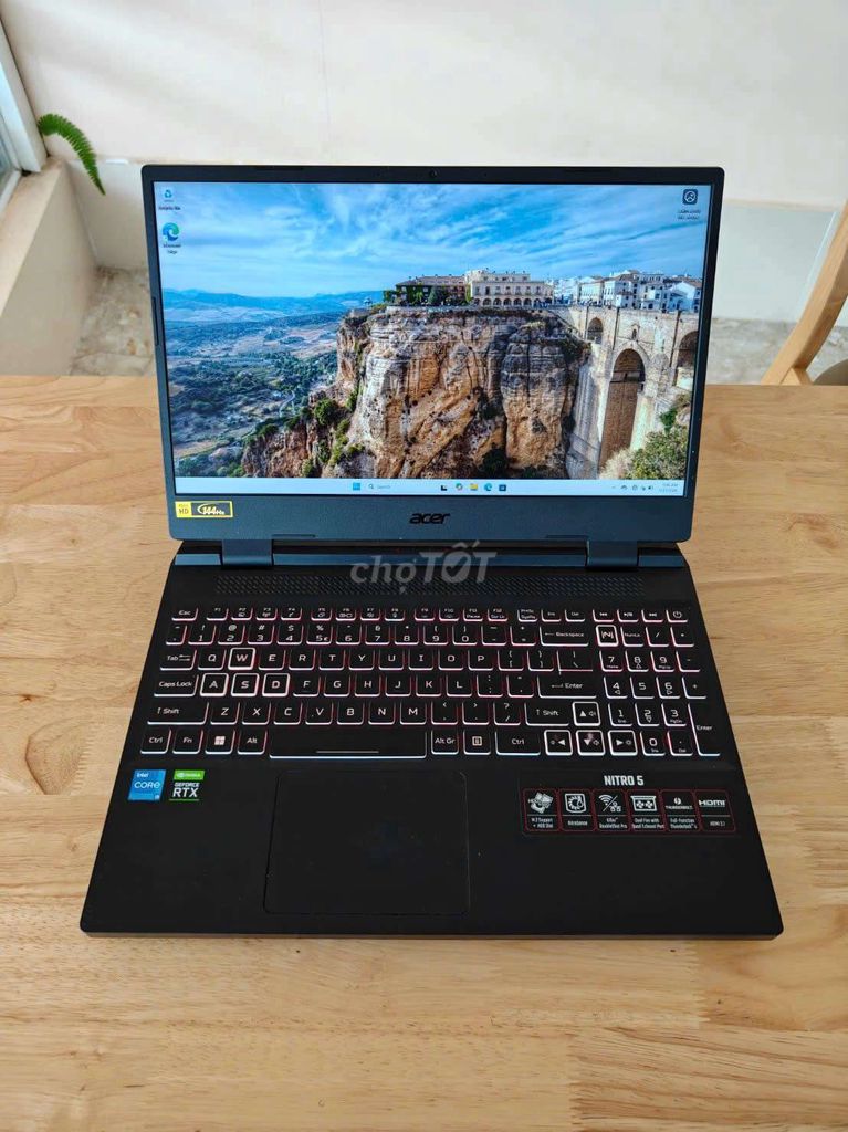 Acer Nitro 5 Tiger i5-12500H RTX3050 4GB. Mua bán Laptop tại Quận Ninh Kiều Cần Thơ được đăng bởi QYN hình 1
