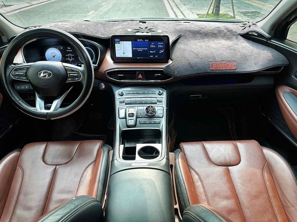 Hyundai Santafe 2022 2.2D Premium Đen. Mua bán Ô tô tại Quận Cầu Giấy Hà Nội được đăng bởi Thái Hoàng Long Auto hình 13