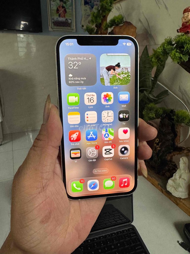 Iphone 12.64G QT Zin full. Mua bán Điện thoại tại Thành phố Thuận An Bình Dương được đăng bởi  Phan Trung hình 1