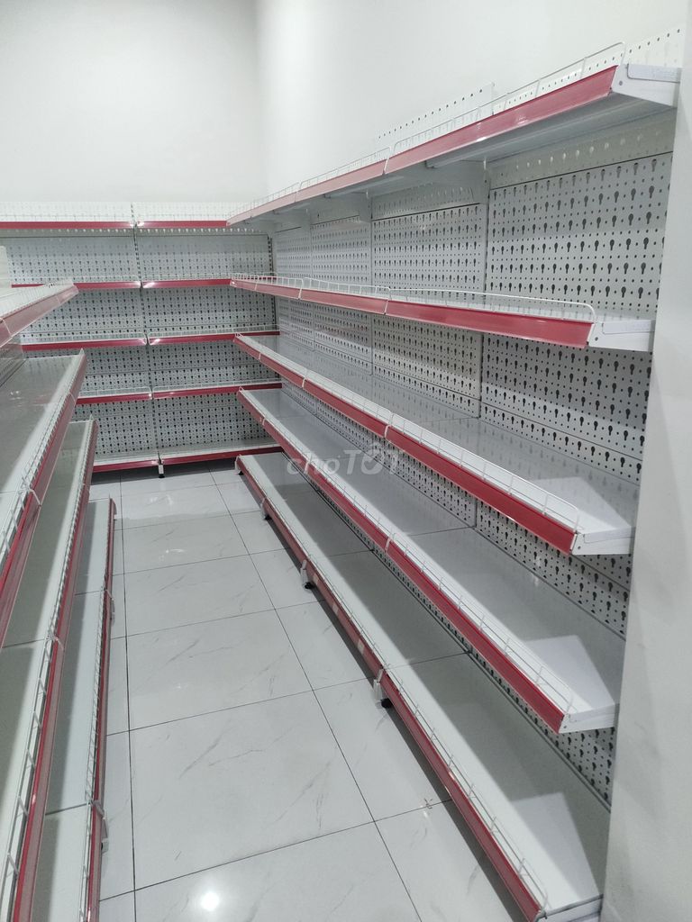 Thanh lý kệ siêu thị, bàn tính tiền, máy tính tiền