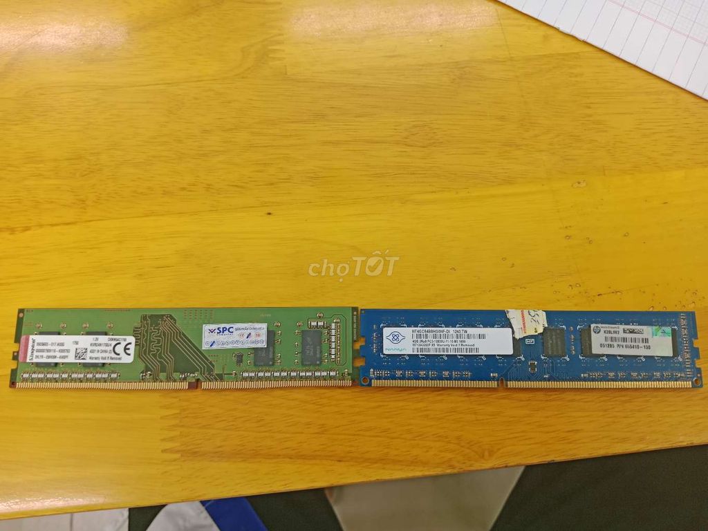 4gb ddr4 kington giá 250k 2 thanh ạ có fix