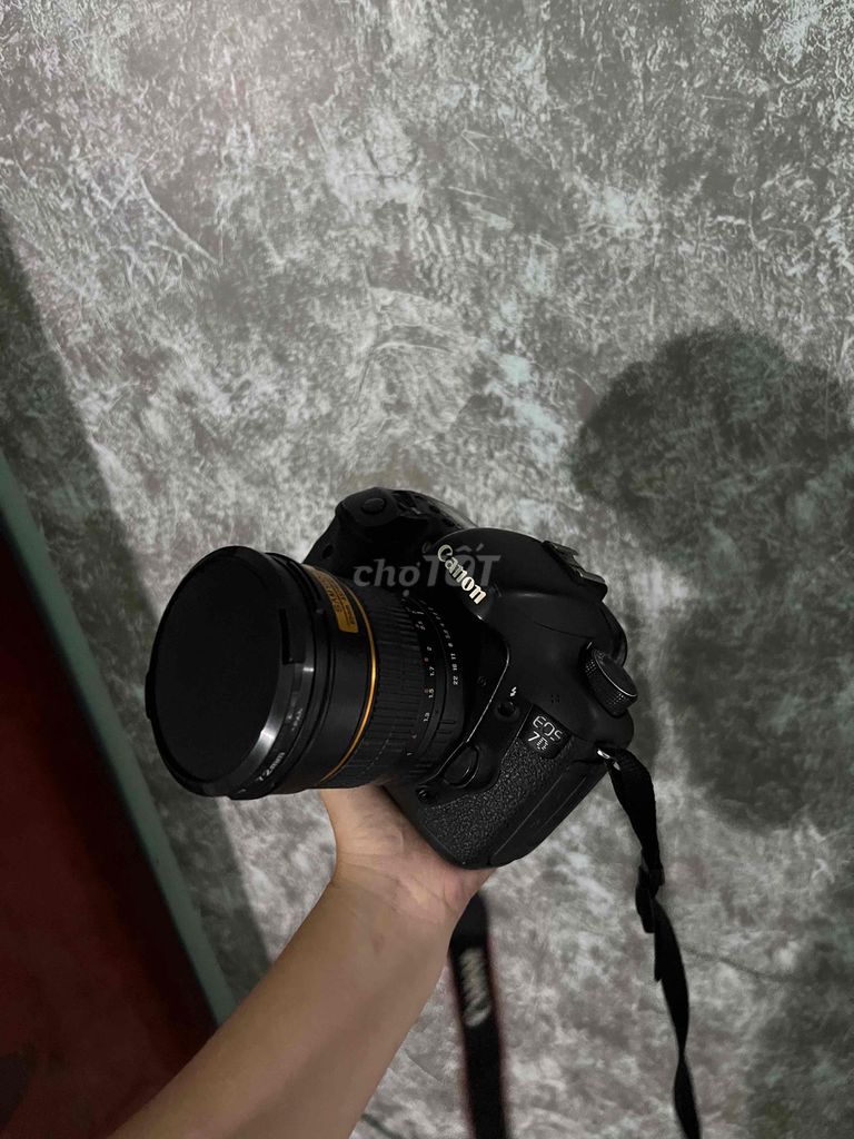 máy ảnh canon 7D kèm phụ kiện