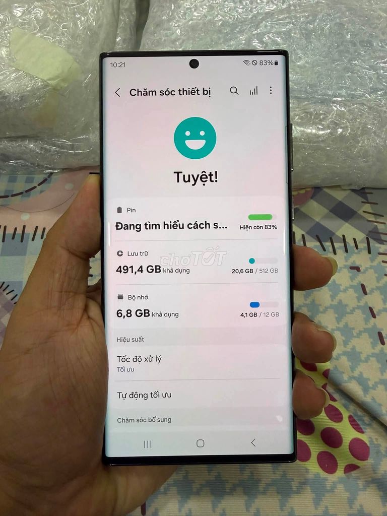 Samsung S22 Ultra 512GB Đen Like New. Mua bán Điện thoại tại Quận 3 Tp Hồ Chí Minh được đăng bởi Hội Đồ Điện Tử hình 1