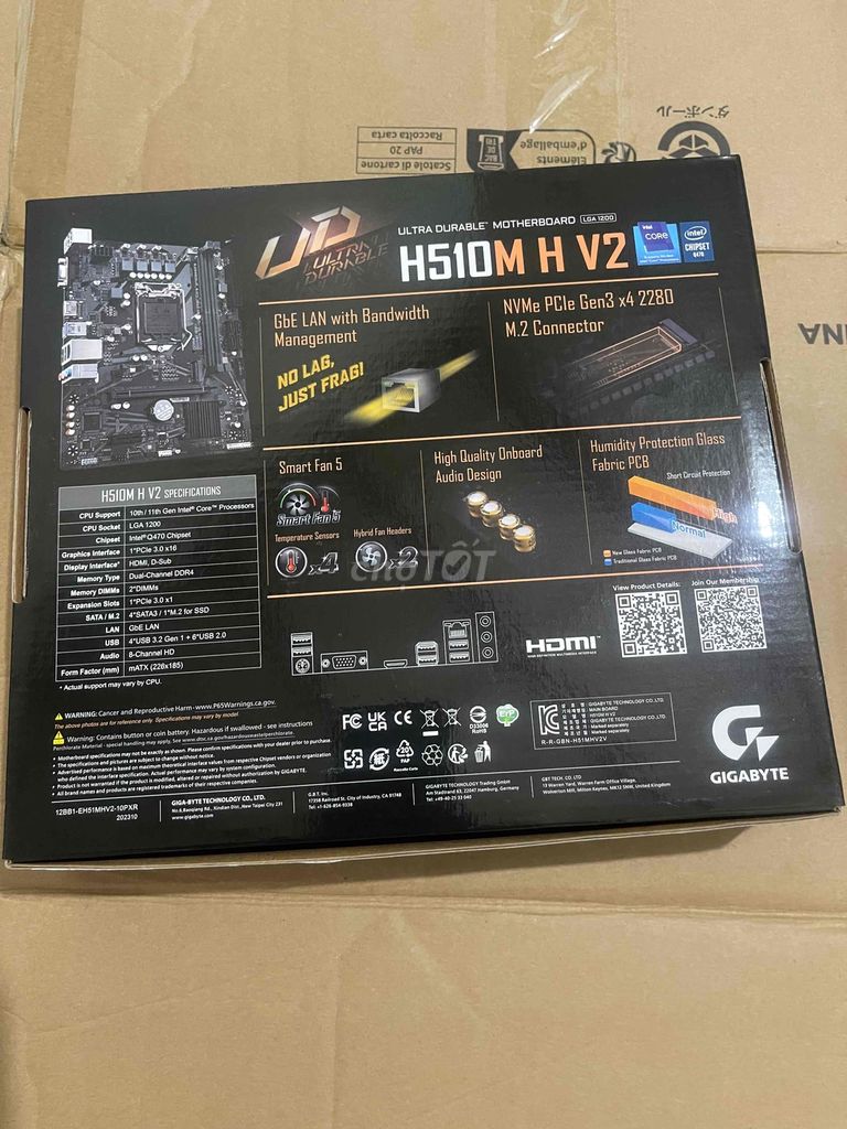 main GIGABYTE H510M-H