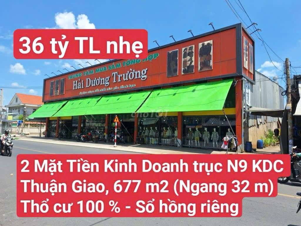 🆘 Mặt Tiền Kinh Doanh Trục N9 KDC Thuận Giao, P. Thuận Giao, Thuận An