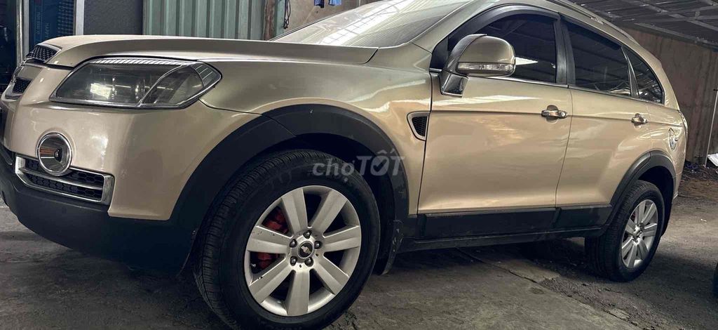 Chevrolet Captiva 2009 Vàng cát 129000km. Mua bán Ô tô tại Thành phố Dĩ An Bình Dương được đăng bởi tran van Huy hình 1
