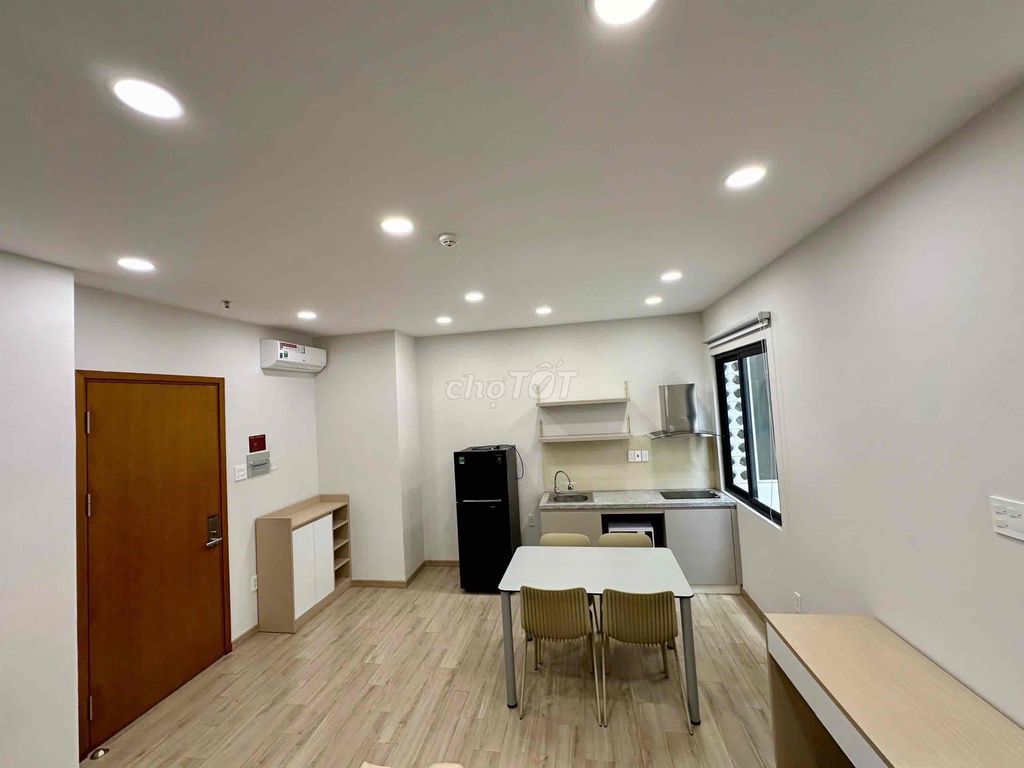 Căn hộ studio cao cấp 35m2 full nội thất đường Nơ Trang Long