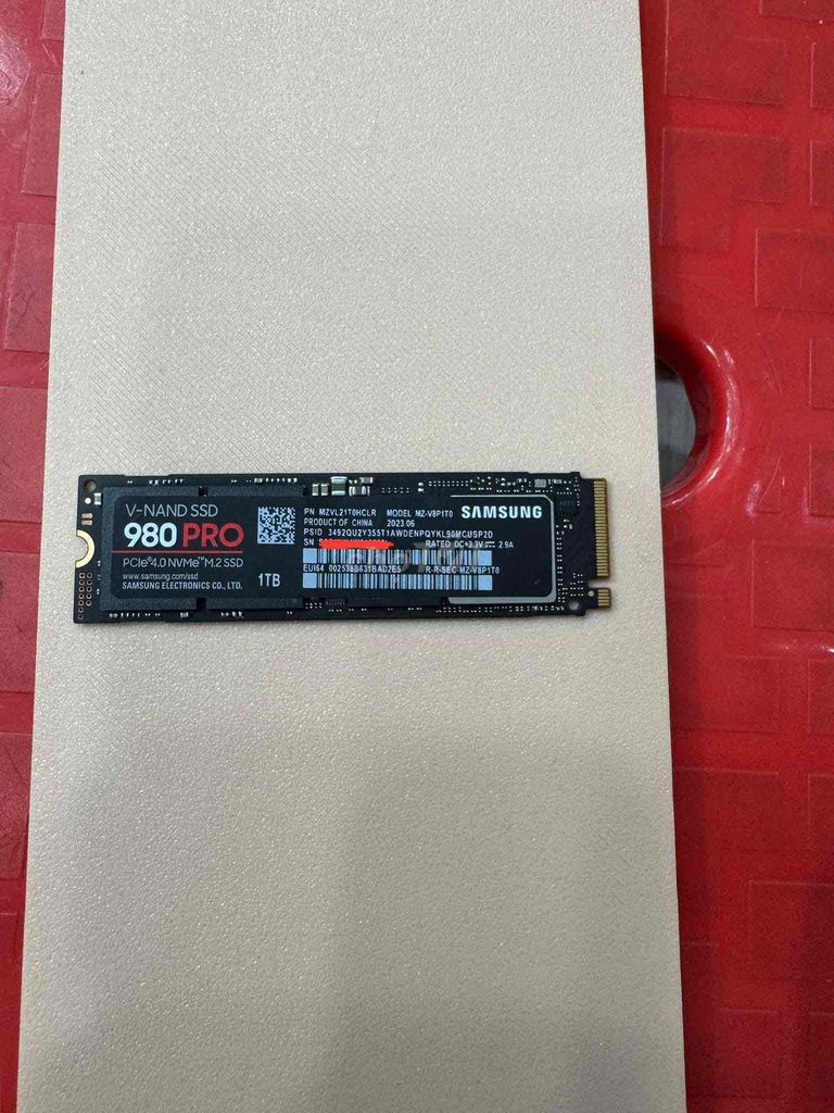 SSD Samsung 980 Pro 1TB Bh 5 năm