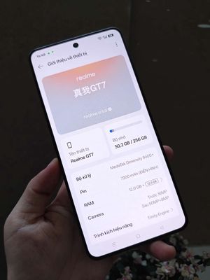 Realme GT7 Đen 12GB/256GB Pin 100. Mua bán Điện thoại tại Quận Gò Vấp Tp Hồ Chí Minh được đăng bởi hoài