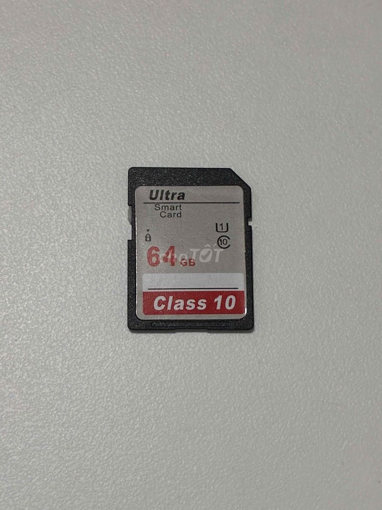Thẻ nhớ SD 64GB Class 10 Mới 100%. Mua bán Phụ kiện (Màn hình, Chuột...) tại Thị xã Bến Cát Bình Dương được đăng bởi Hải Thanh hình 1