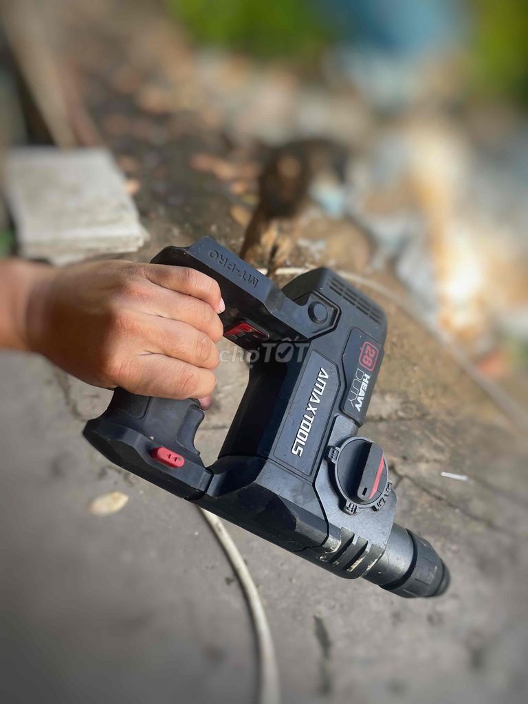 Máy khoan bê tông Amaxtools pin 4ah. Mua bán Đồ chuyên dụng, Giống nuôi trồng tại Huyện Châu Thành An Giang được đăng bởi Tên chưa cung cấp hình 1