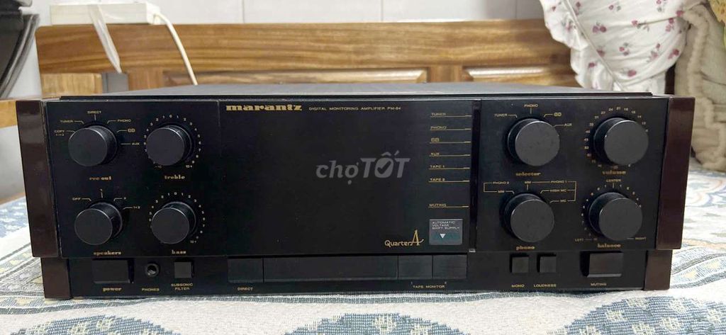 Amply Marantz PM-84 Đen 290W Nguyên bản. Mua bán Tivi, Âm thanh tại Quận 4 Tp Hồ Chí Minh được đăng bởi Acura hình 1