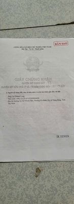 Chính chủ đang bán thanh toán nợ quá hạn theo bản án đất Tây Ninh. Mua bán đất tại Huyện Trảng Bàng Tây Ninh được đăng bởi Mr Kha