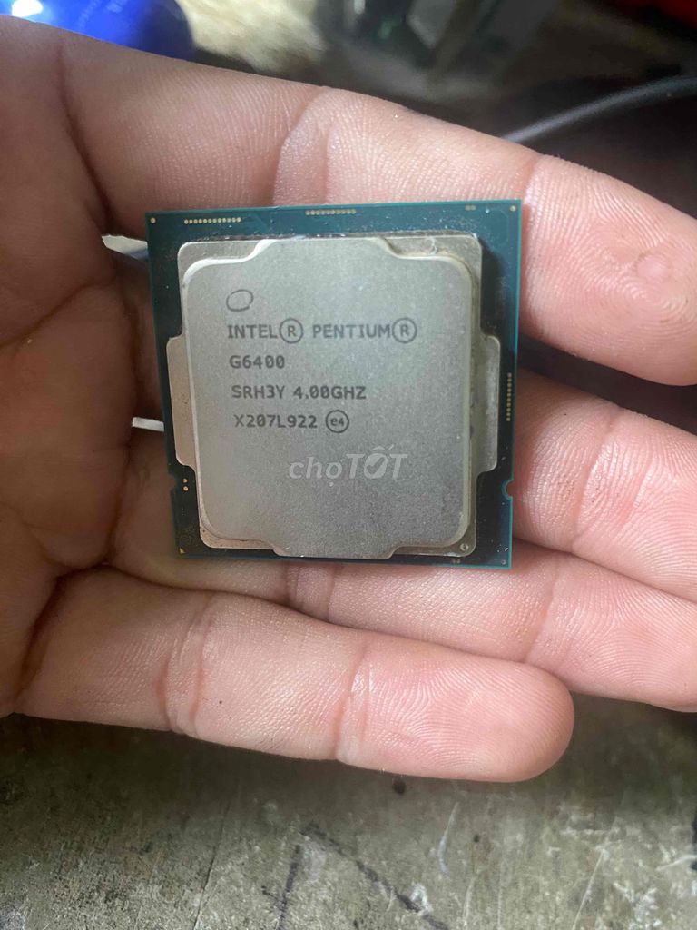 CPU Intel Pentium G6400 2 nhân 4 luồng 4.0 GHz. Mua bán Linh kiện (RAM, Card...) tại Thành phố Long Xuyên An Giang được đăng bởi La Thọ hình 1