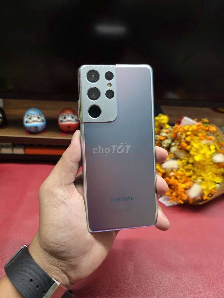 Samsung Galaxy S21 Ultra 5G Bạc. Mua bán Điện thoại tại Thành phố Thuận An Bình Dương được đăng bởi CỬA HÀNG ĐT CƯƠNG SAM SUNG BÌNH DƯƠNG hình 1