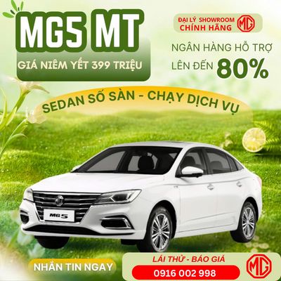 MG New MG5 Mt Số sàn 2025 mới 100%. Mua bán Ô tô tại Quận 6 Tp Hồ Chí Minh được đăng bởi MG Đại Lý Chính Hãng