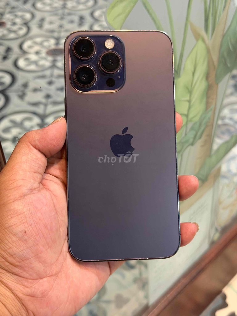 Apple iPhone 14 Pro Max Tím Mỹ Đã qua sử dụng. Mua bán Điện thoại tại Quận Hoàng Mai Hà Nội được đăng bởi Bui Gia Trong hình 1