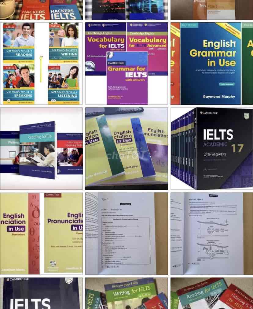 Sách Luyện thi IELTS Tiếng Anh. Mua bán Sách tại Thành phố Long Xuyên An Giang được đăng bởi Vương Phạm Thanh Thanh hình 1