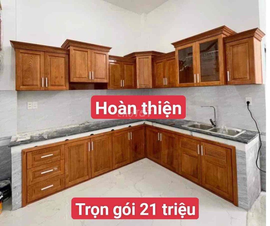 Tủ bếp gỗ sồi cánh gián. Mua bán Tủ, kệ gia đình tại Quận 12 Tp Hồ Chí Minh được đăng bởi ĐỒ GỖ MỸ NGHỆ LÂM PHÁT hình 1