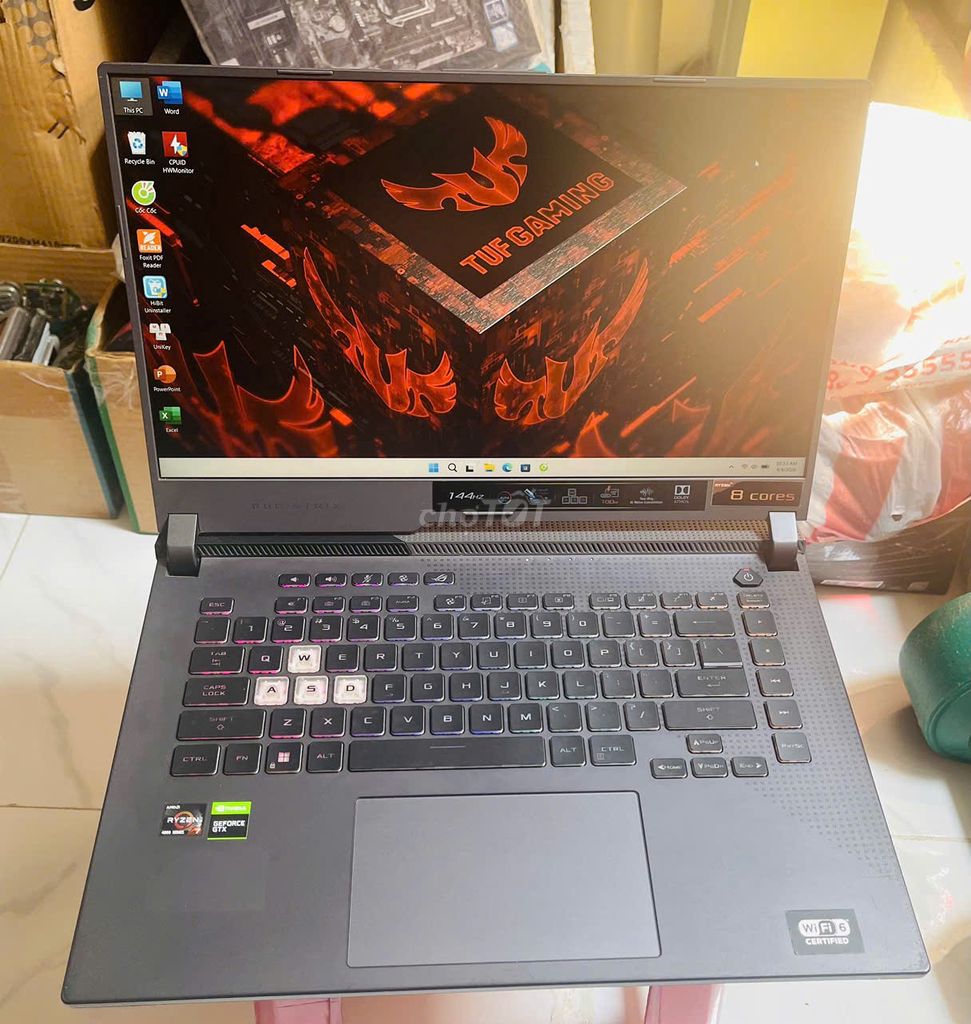 Asus ROG STRIX G513 Ryzen 7-4800H,8G,512G,GTX1650. Mua bán Laptop tại Quận Hải Châu Đà Nẵng được đăng bởi Baxiqua hình 1