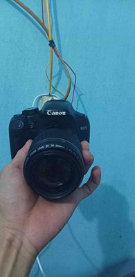 Máy ảnh Canon 500d + ống kính 55-200mm