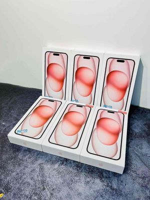 iPhone 15 Hồng New FULLBOX BH APPLE 02/2025