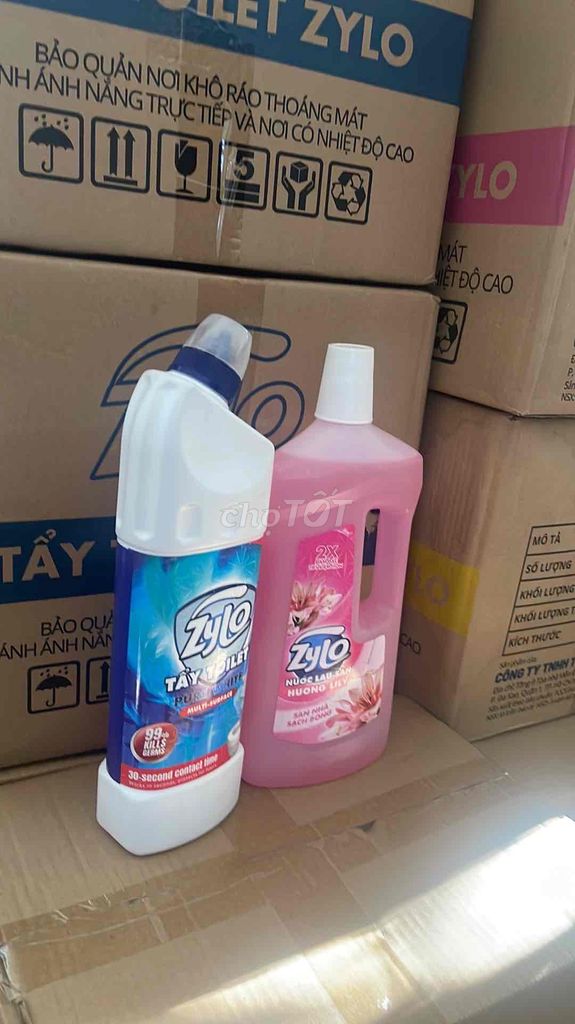 Nước tẩy toilet Zylo 1kg. Mua bán Thiết bị vệ sinh, nhà tắm tại Huyện Hóc Môn Tp Hồ Chí Minh được đăng bởi Ma Ket hình 1