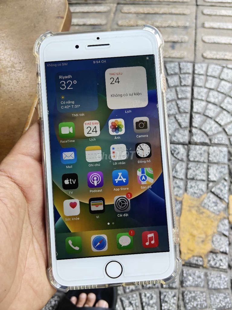 Apple iPhone 8 Plus 64GB Trắng. Mua bán Điện thoại tại Quận Liên Chiểu Đà Nẵng được đăng bởi Công Lực hình 1