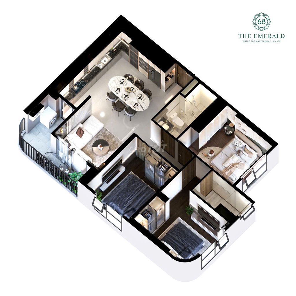 The Emerald 68 Dành Cho Người Muốn Đầu Tư Thông Minh. Mua bán căn hộ/chung cư tại Thành phố Thuận An Bình Dương được đăng bởi Huỳnh Duy Uyên hình 4