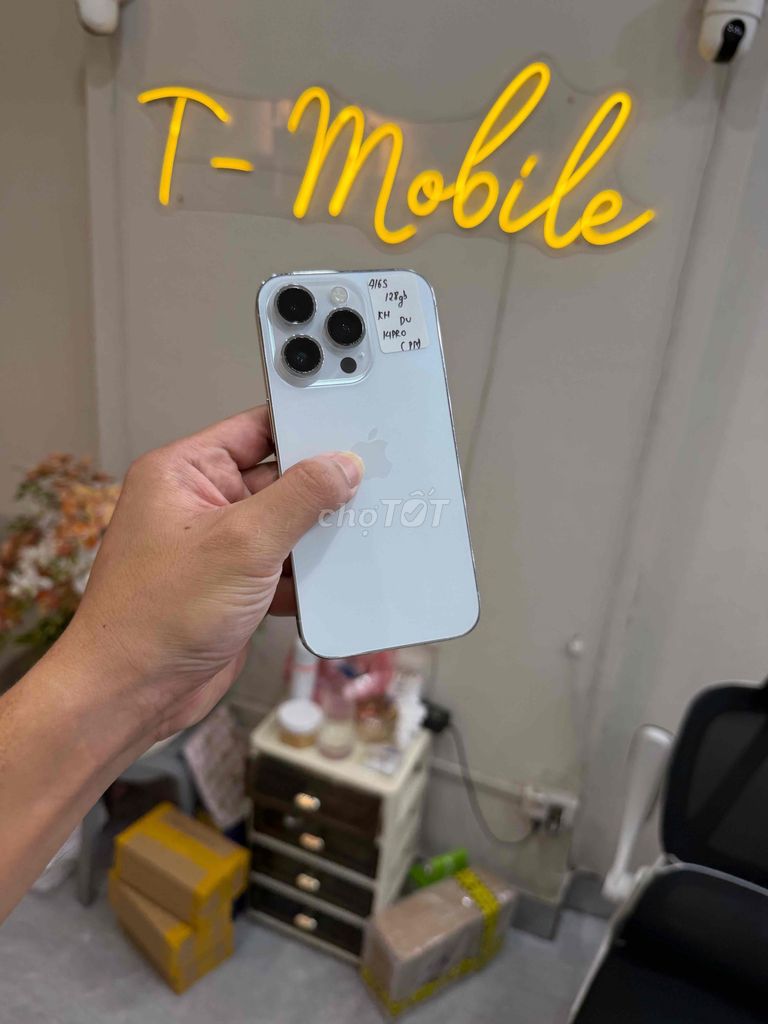 14 Pro 128Gb Quốc Tế zin all bản khay sim trắng. Mua bán Điện thoại tại Quận Thanh Xuân Hà Nội được đăng bởi Ngô Tráng T Mobile hình 1