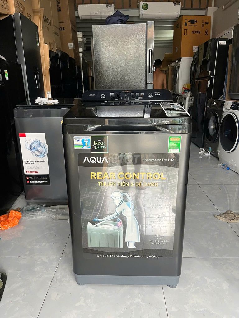 Máy giặt Aqua 9KG - Góp tư nhân . Mua bán Máy giặt tại Huyện Củ Chi Tp Hồ Chí Minh được đăng bởi Lê Khôi Điện Máy hình 1