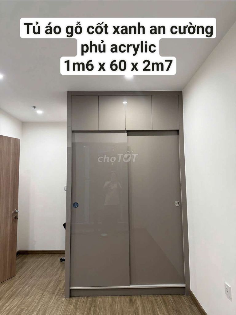 Tủ quần áo gỗ An Cường 1m6x2m7 Mới. Mua bán Tủ, kệ gia đình tại Quận Hà Đông Hà Nội được đăng bởi Vũ văn khương hình 1