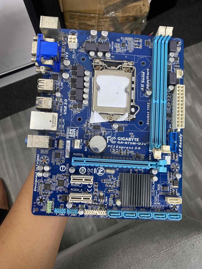 BÁN MAIN GA-B75M. Mua bán Linh kiện (RAM, Card...) tại Quận Gò Vấp Tp Hồ Chí Minh được đăng bởi ngọc trang hình 1