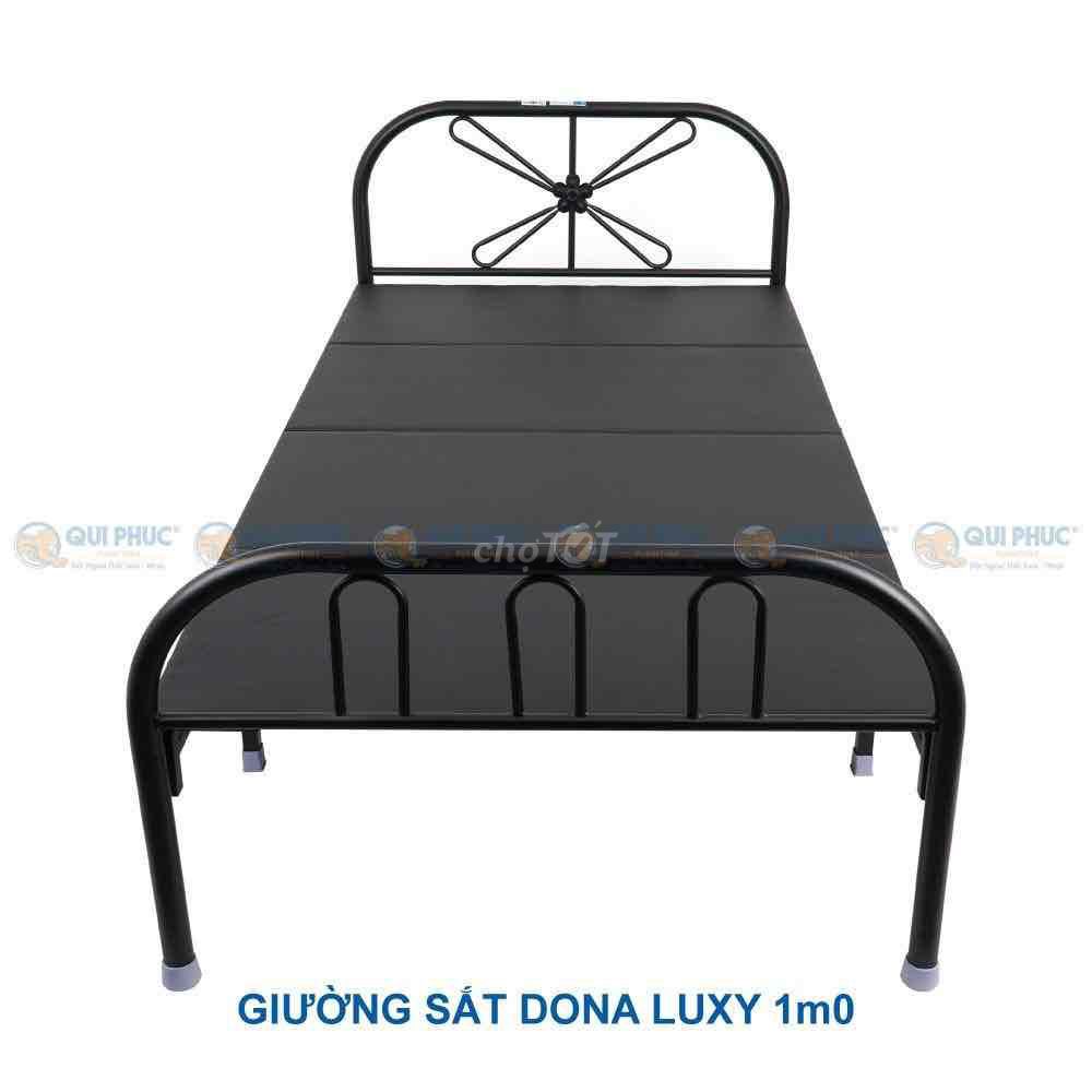 Giường Dona Luxy Sắt Đen 1m0. Mua bán Giường, chăn ga gối nệm tại Thành phố Cao Lãnh Đồng Tháp được đăng bởi Minh Thiện hình 1