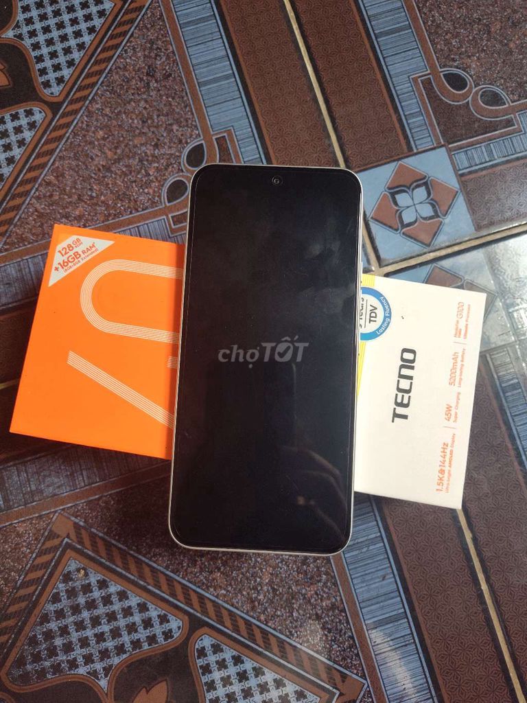 Tecno Spark 40 Pro 128GB Bạc 99% mới. Mua bán Điện thoại tại Huyện Hàm Thuận Nam Bình Thuận được đăng bởi Rios Ackerman hình 1