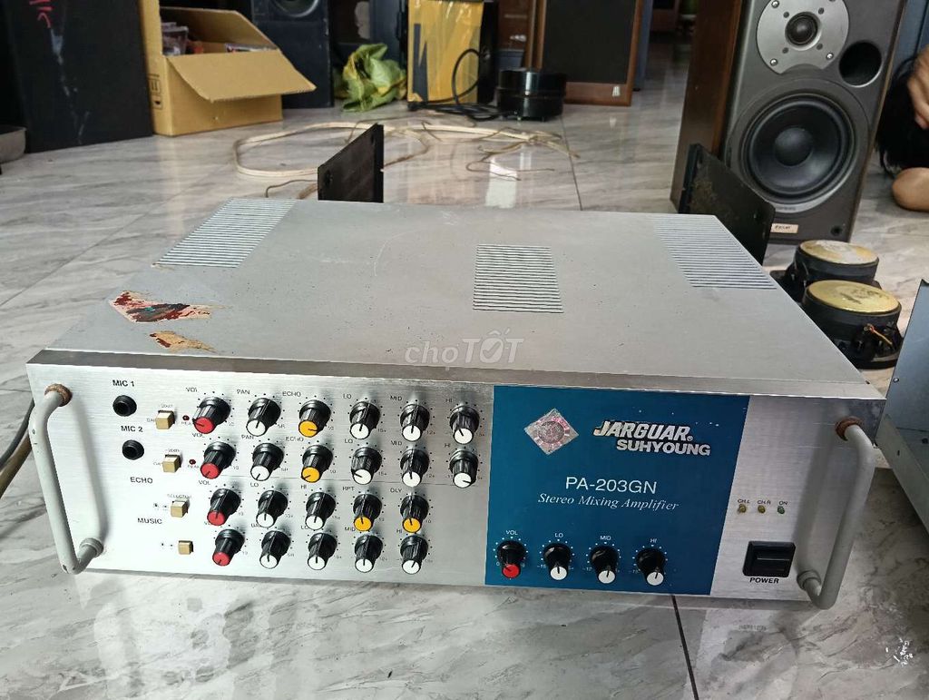 Amply Jarguar Suhyoung PA-203GN Bạc. Mua bán Tivi, Âm thanh tại Huyện Hóc Môn Tp Hồ Chí Minh được đăng bởi tuấn tú hình 1