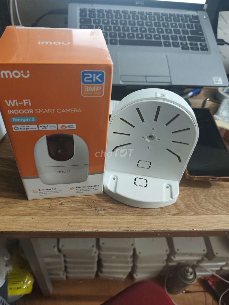 Camera Imou Ranger 2 2K 3MP Trắng Wi-Fi. Mua bán Máy ảnh, Máy quay tại Quận Hoàng Mai Hà Nội được đăng bởi hoàng Minh hình 1