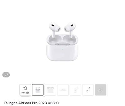Tai nghe AirPods Pro 2023 USB-C. Mua bán Tivi, Âm thanh tại Thành phố Thuận An Bình Dương được đăng bởi Phong Nguyễn
