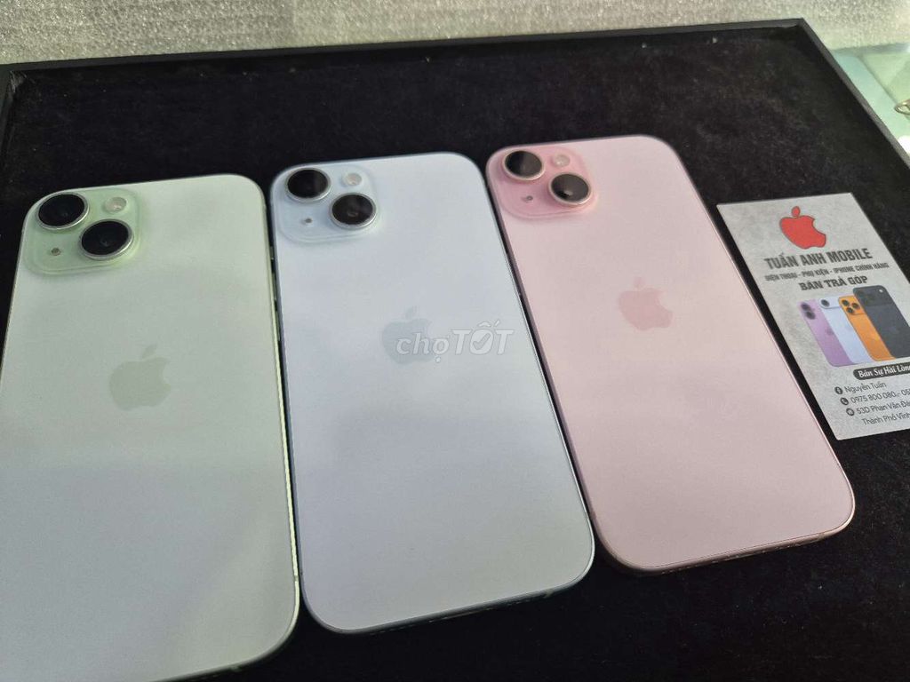 Apple iPhone 15 A16 Quốc tế 128GB. Mua bán Điện thoại tại Thành phố Vĩnh Long Vĩnh Long được đăng bởi Nguyễn Anh Tuấn  hình 1