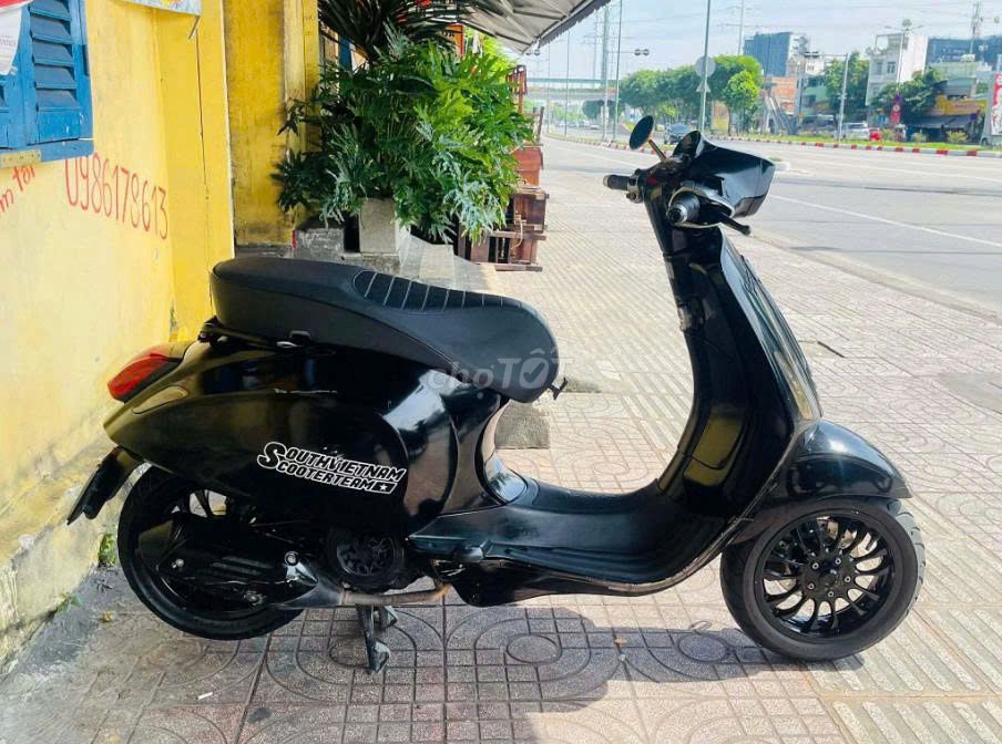 Piaggio Vespa Sprint 125i 3Vei 2014 Đen. Mua bán Xe máy tại Quận Gò Vấp Tp Hồ Chí Minh được đăng bởi Tuấn KD  hình 5