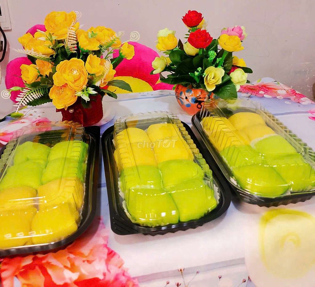 Bánh crepe sầu riêng hộp 8 cái ú nu. Mua bán Đồ ăn, thực phẩm và các loại khác tại Quận 12 Tp Hồ Chí Minh được đăng bởi Thùy Thanh Nguyễn  hình 1