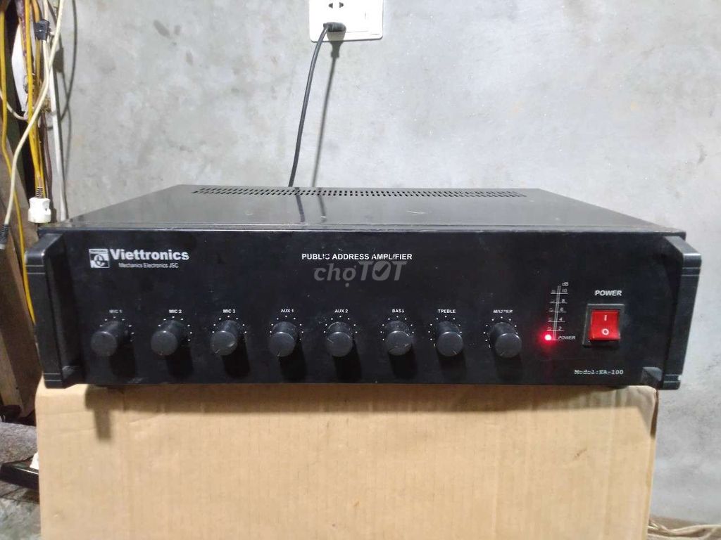 bán thanh lý âm ly viettronic đẹp dùng chất âm hay