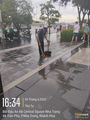 TUYỂN DỤNG NAM VỆ SINH NGOẠI CẢNH TTTM AB TRẦN PHÚ