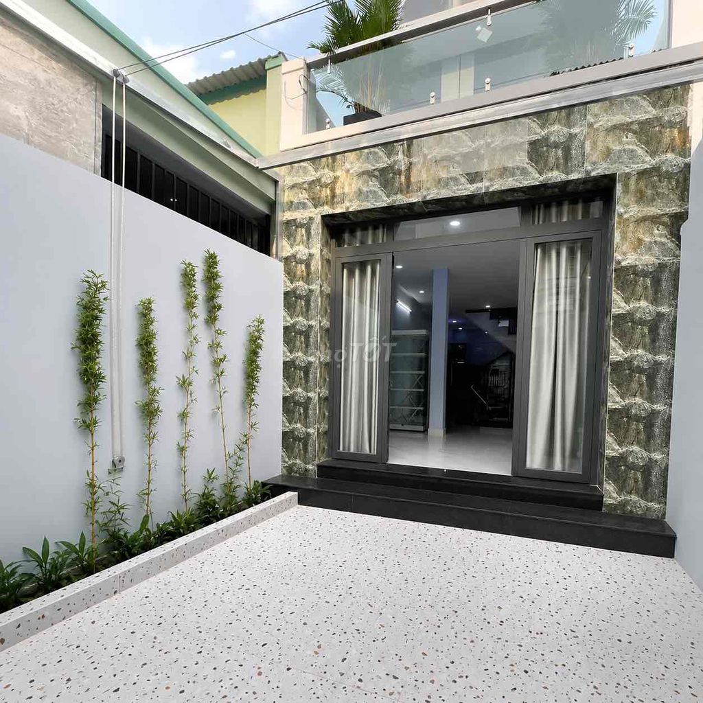 BÁN NHÀ ĐẸP HUỲNH TẤN PHÁT, QUẬN 7 – HẺM XE HƠI, GIÁ CHỈ 5,6 TỶ